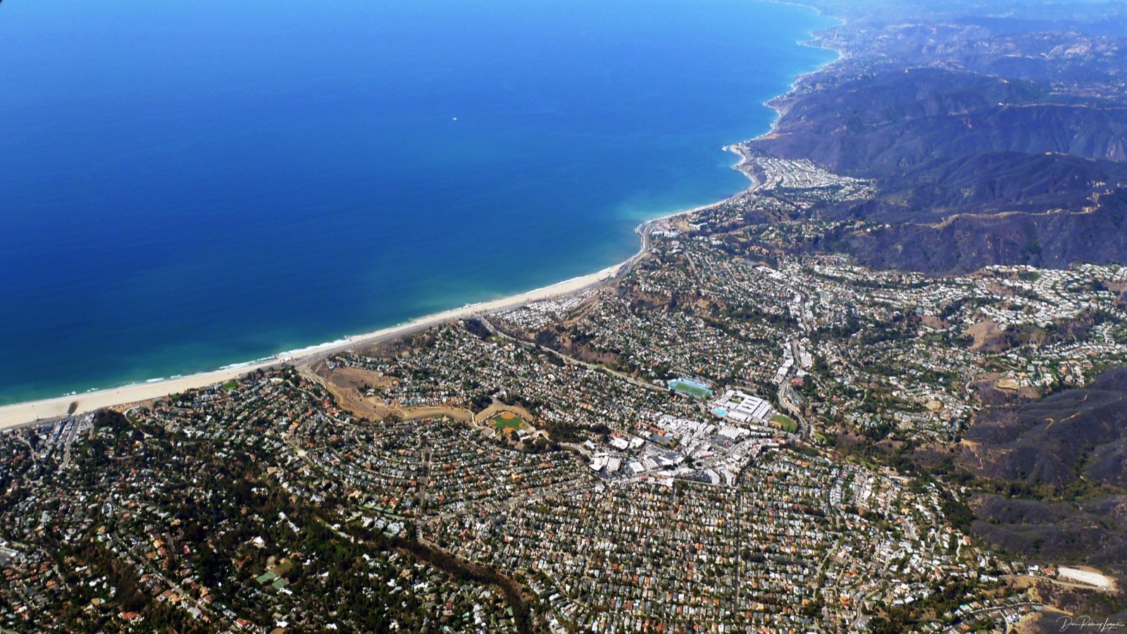 Pacific Palisades, private swim coaching area